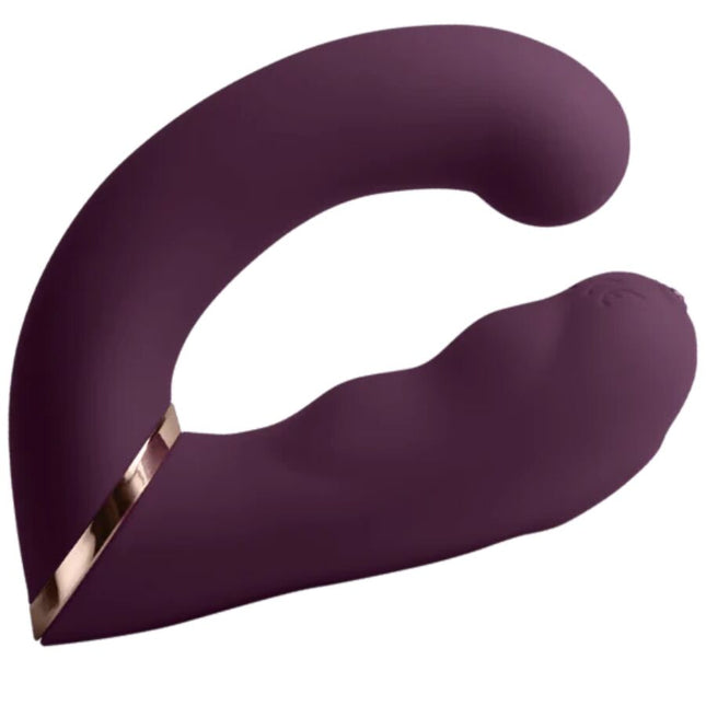 ROCKS-OFF - GEMINI DOUBLE VIBRATEUR STIMULATEUR DE CLITORIS POINT G VIOLET by ROCKS-OFF