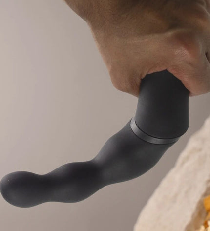 ROCKS-OFF - ADAPTATEUR DE VIBRATEUR PROSTATIQUE ET ANAL NOIR by ROCKS-OFF