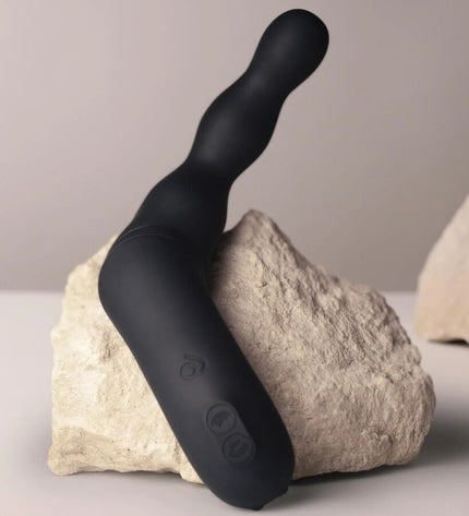 ROCKS-OFF - ADAPTATEUR DE VIBRATEUR PROSTATIQUE ET ANAL NOIR by ROCKS-OFF