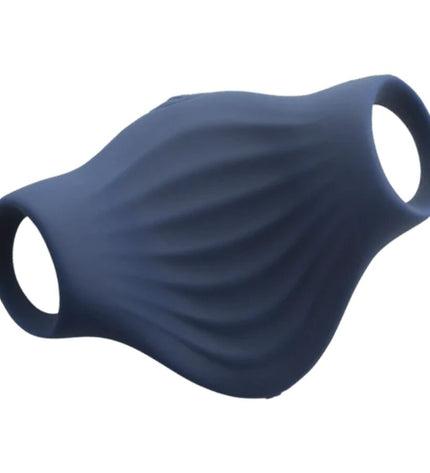 ROCKS-OFF - MASTURBATEUR VIBRATEUR FLEXIBLE PALM BLUE by ROCKS-OFF