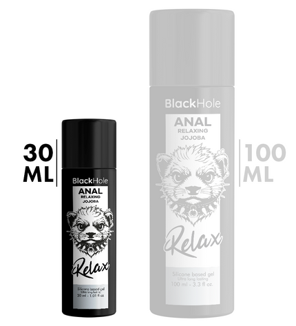 BLACK HOLE - RELAXANT ANAL JOJOBA RELAX BASE SILICONE 30 ML by BLACK HOLE