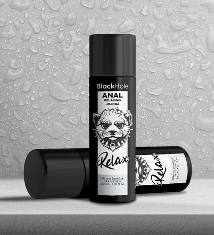 BLACK HOLE - RELAXANT ANAL JOJOBA RELAX BASE SILICONE 30 ML by BLACK HOLE