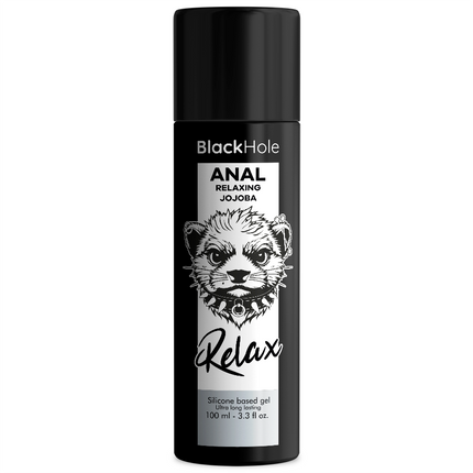 BLACK HOLE - RELAXANT ANAL JOJOBA RELAX BASE SILICONE 100 ML by BLACK HOLE