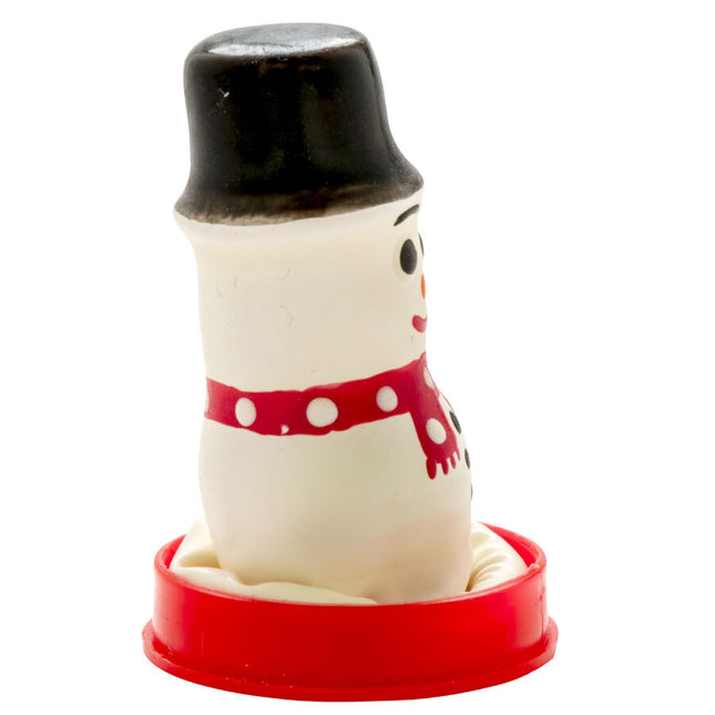 CONDOMERIE - PRÉSERVATIFS FANTAISIE PEINTS À LA MAIN BONHOMME DE NEIGE by CONDOMERIE