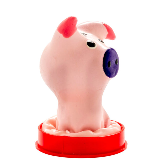 CONDOMERIE - PRÉSERVATIFS FANTAISIE PEINTS À LA MAIN TÊTE DE COCHON by CONDOMERIE