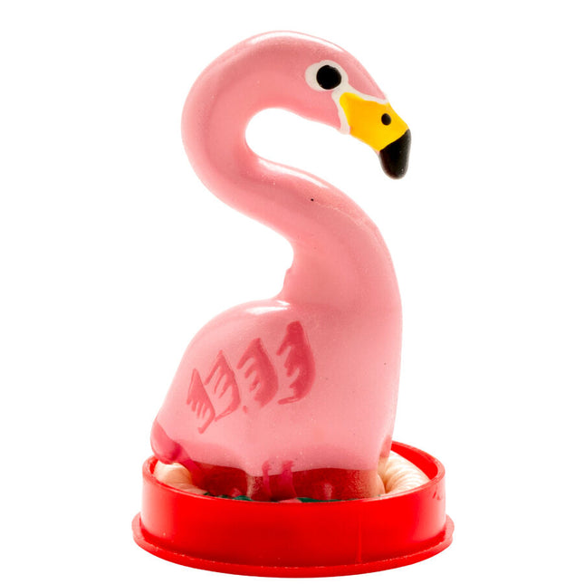 CONDOMERIE - PRÉSERVATIFS FANTAISIE PEINTS À LA MAIN ROSE FLAMANT by CONDOMERIE