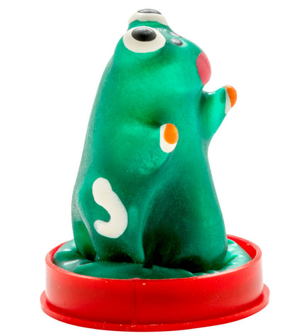 CONDOMERIE - PRÉSERVATIFS FANTAISIE PEINTS À LA MAIN MODÈLE GRENOUILLE 1 by CONDOMERIE
