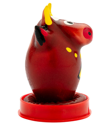 CONDOMERIE - PRÉSERVATIFS FANTAISIE PEINTS À LA MAIN MODÈLE TAUREAU 1 by CONDOMERIE
