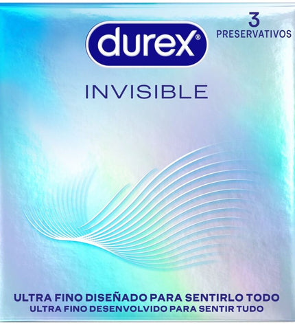 DUREX - PRÉSERVATIFS ULTRA FINS INVISIBLES 3 UNITÉS by DUREX CONDOMS