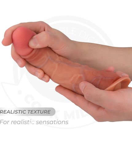 COCK MILLER - GODE RÉALISTE AVEC VENTOUSE ET TÉLÉCOMMANDE VIBRATIONS 20,5 CM by COCK MILLER