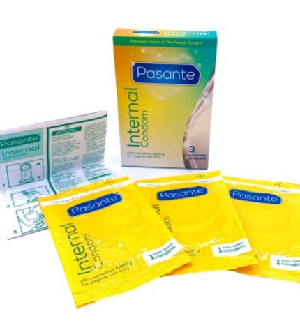 PASANTE - INTERNE PRÉSERVATIF SANS LATEX 3 UNITÉS by PASANTE