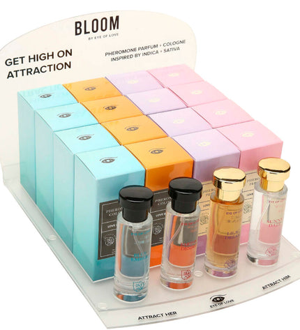 EYE OF LOVE - BLOOM PRÉSENTOIR 4X4 PARFUMS 30 ML by EYE OF LOVE