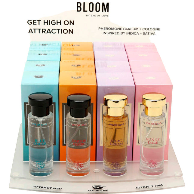 EYE OF LOVE - BLOOM PRÉSENTOIR 4X6 PARFUMS 10 ML by EYE OF LOVE