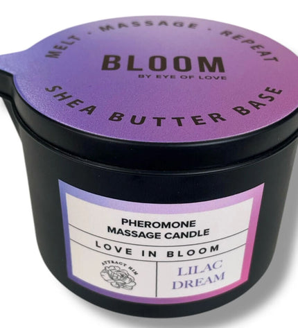 EYE OF LOVE - BLOOM BOUGIE DE MASSAGE INDICA LILAC DREAM 150 ML by EYE OF LOVE