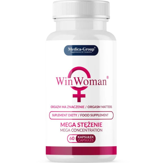 MEDICA GROUP - WIN WOMAN AUGMENTATION DE LA LIBIDO 60 CAPSULES by MEDICA GROUP