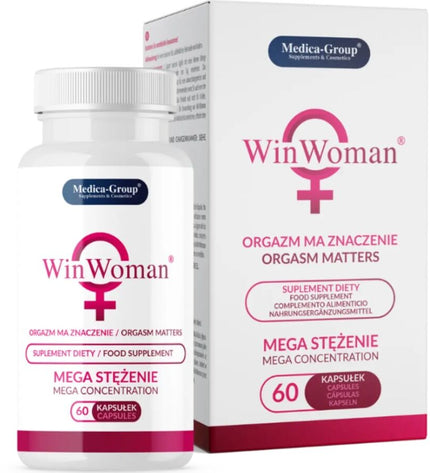 MEDICA GROUP - WIN WOMAN AUGMENTATION DE LA LIBIDO 60 CAPSULES by MEDICA GROUP