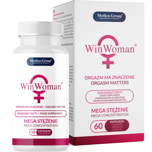 MEDICA GROUP - WIN WOMAN AUGMENTATION DE LA LIBIDO 60 CAPSULES by MEDICA GROUP