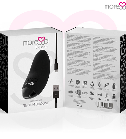 MORESSA - VIBRATEUR BLOSSOM NOIR by MORESSA