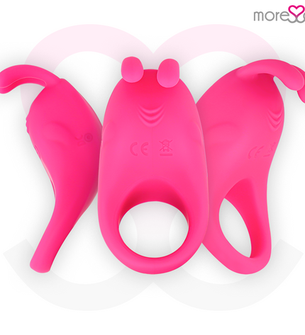 MORESSA - BRAD PREMIUM SILICONE RECHARGEABLE ROSE - Concombre Boutique