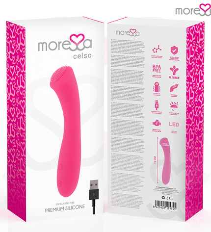 MORESSA - CELSO RECHARGEABLE EN SILICONE PREMIUM - Concombre Boutique