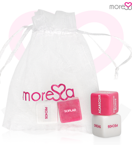 MORESSA - JEU DE DÉS ÉROTIQUES ESPAGNOL - Concombre Boutique