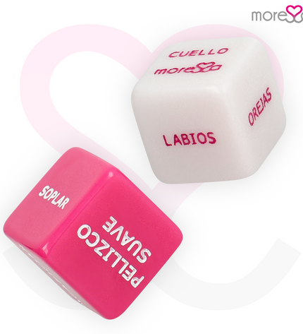 MORESSA - JEU DE DÉS ÉROTIQUES ESPAGNOL - Concombre Boutique