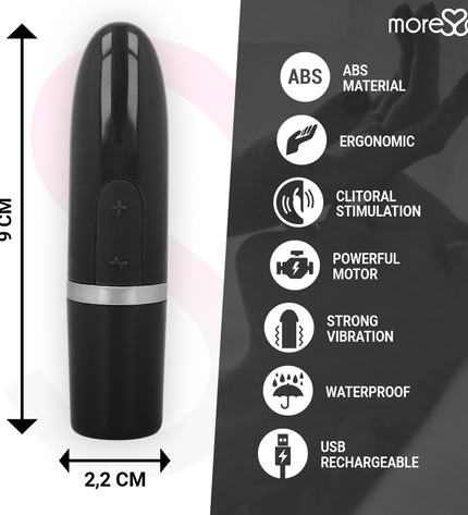 MORESSA - IVY VIBRATEUR STIMULATEUR VOYAGE NOIR by MORESSA