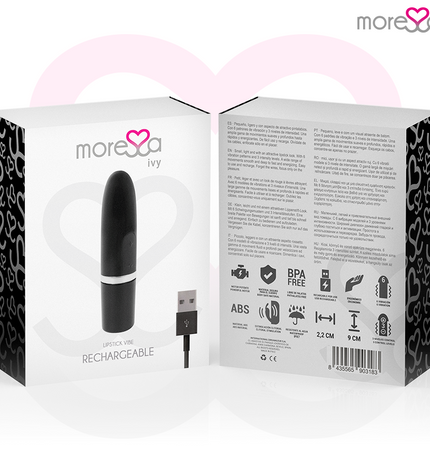 MORESSA - IVY VIBRATEUR STIMULATEUR VOYAGE NOIR by MORESSA