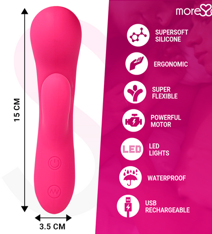MORESSA - JERRY RECHARGEABLE EN SILICONE PREMIUM - Concombre Boutique