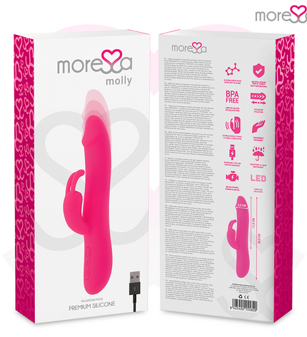 MORESSA - MOLLY RECHARGEABLE EN SILICONE PREMIUM - Concombre Boutique