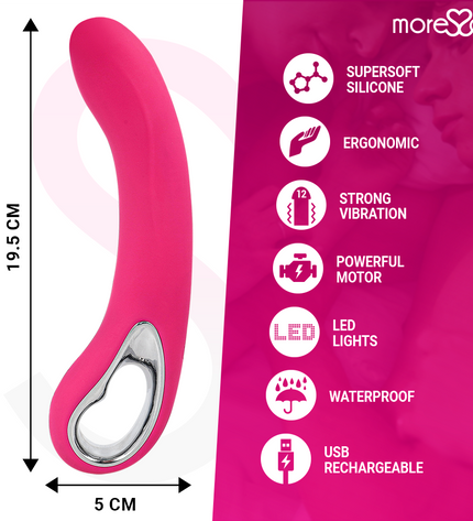 MORESSA - NELSON RECHARGEABLE EN SILICONE PREMIUM - Concombre Boutique