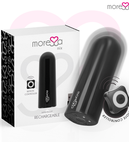 MORESSA - NIX VIBRATEUR TÉLÉCOMMANDE NOIR by MORESSA