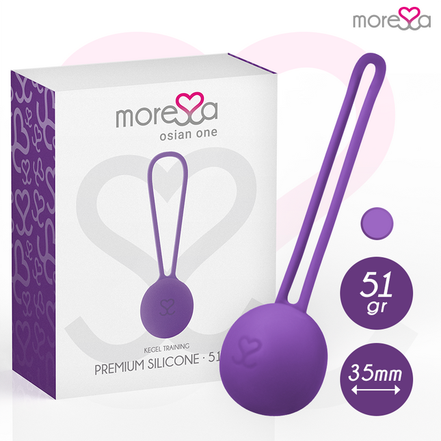 MORESSA - OSIAN ONE PREMIUM SILICONE LILAS - Concombre Boutique