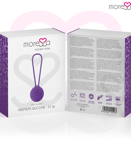 MORESSA - OSIAN ONE PREMIUM SILICONE LILAS - Concombre Boutique