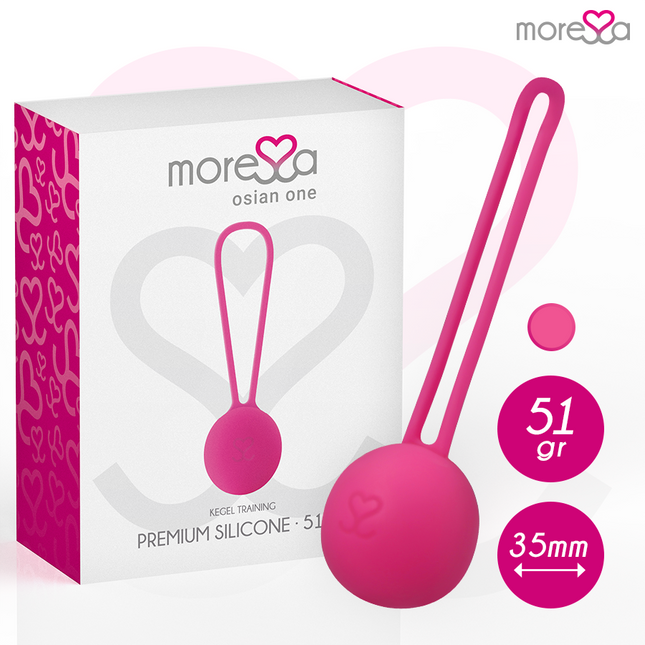 MORESSA - OSIAN ONE PREMIUM SILICONE ROSE - Concombre Boutique