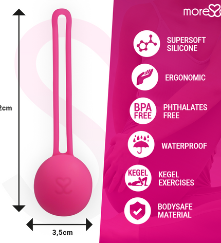 MORESSA - OSIAN ONE PREMIUM SILICONE ROSE - Concombre Boutique