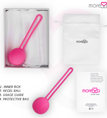 MORESSA - OSIAN ONE PREMIUM SILICONE ROSE - Concombre Boutique