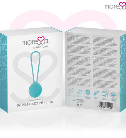 MORESSA - OSIAN ONE SILICONE TURQUOISE PREMIUM - Concombre Boutique