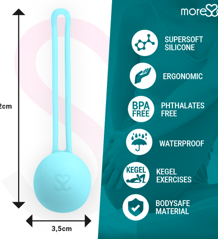 MORESSA - OSIAN ONE SILICONE TURQUOISE PREMIUM - Concombre Boutique