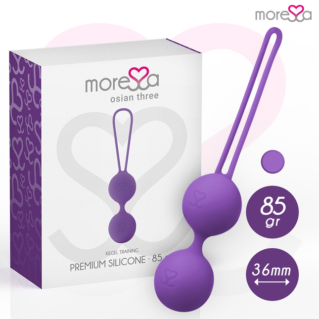 MORESSA - OSIAN TROIS SILICONE LILAS PREMIUM - Concombre Boutique