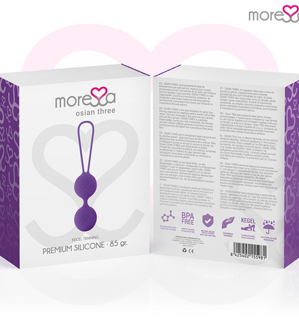 MORESSA - OSIAN TROIS SILICONE LILAS PREMIUM - Concombre Boutique