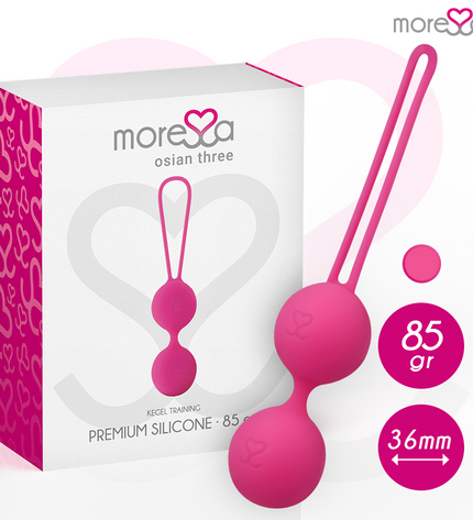 MORESSA - OSIAN TROIS SILICONE PREMIUM ROSE - Concombre Boutique