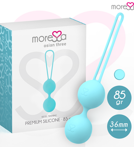 MORESSA - OSIAN TROIS SILICONE TURQUOISE PREMIUM - Concombre Boutique