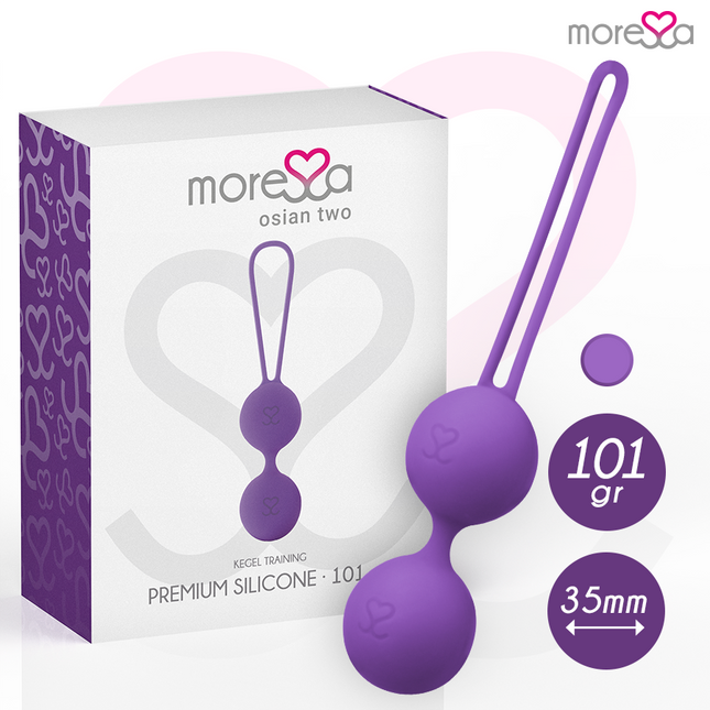 MORESSA - OSIAN DEUX SILICONE LILAS PREMIUM - Concombre Boutique