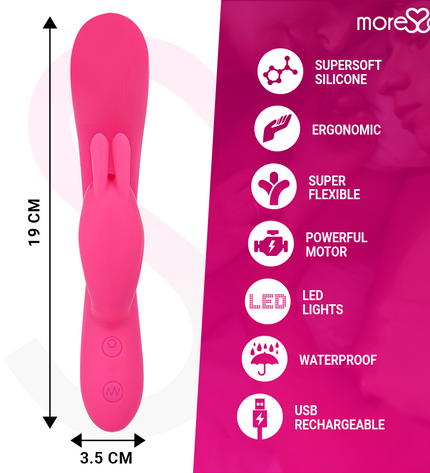 MORESSA - TELMO RECHARGEABLE EN SILICONE PREMIUM - Concombre Boutique