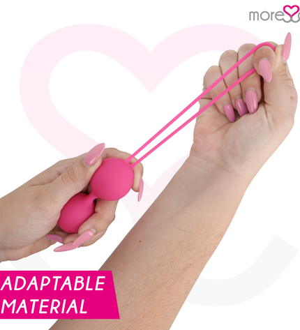 MORESSA - OSIAN SET PREMIUM SILICONE ROSE (Osian One - 51 g | Osian Two - 101 g | Osian Three 85 g) - Concombre Boutique