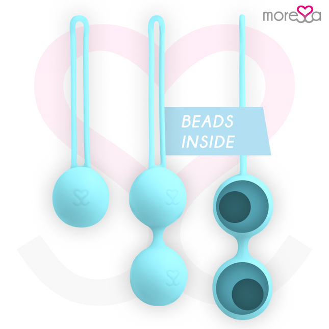 MORESSA - ENSEMBLE OSIAN SILICONE TURQUOISE PREMIUM - Concombre Boutique