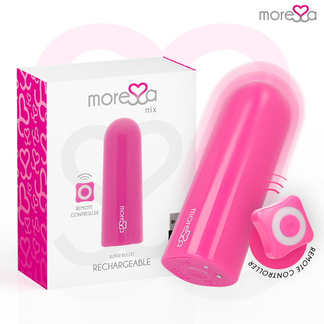 MORESSA - NIX VIBRATEUR TÉLÉCOMMANDE ROSE by MORESSA