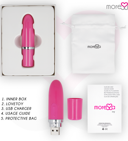 MORESSA - IVY VIBRATEUR STIMULATEUR VOYAGE ROSE by MORESSA