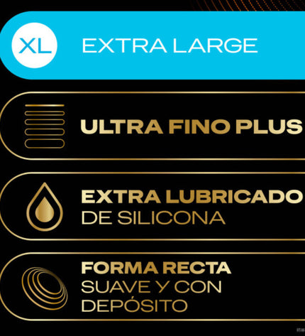 DUREX - CONNEXION TOTALE XL ULTRA FINE PLUS SANS LATEX 10 UNITÉS by DUREX CONDOMS